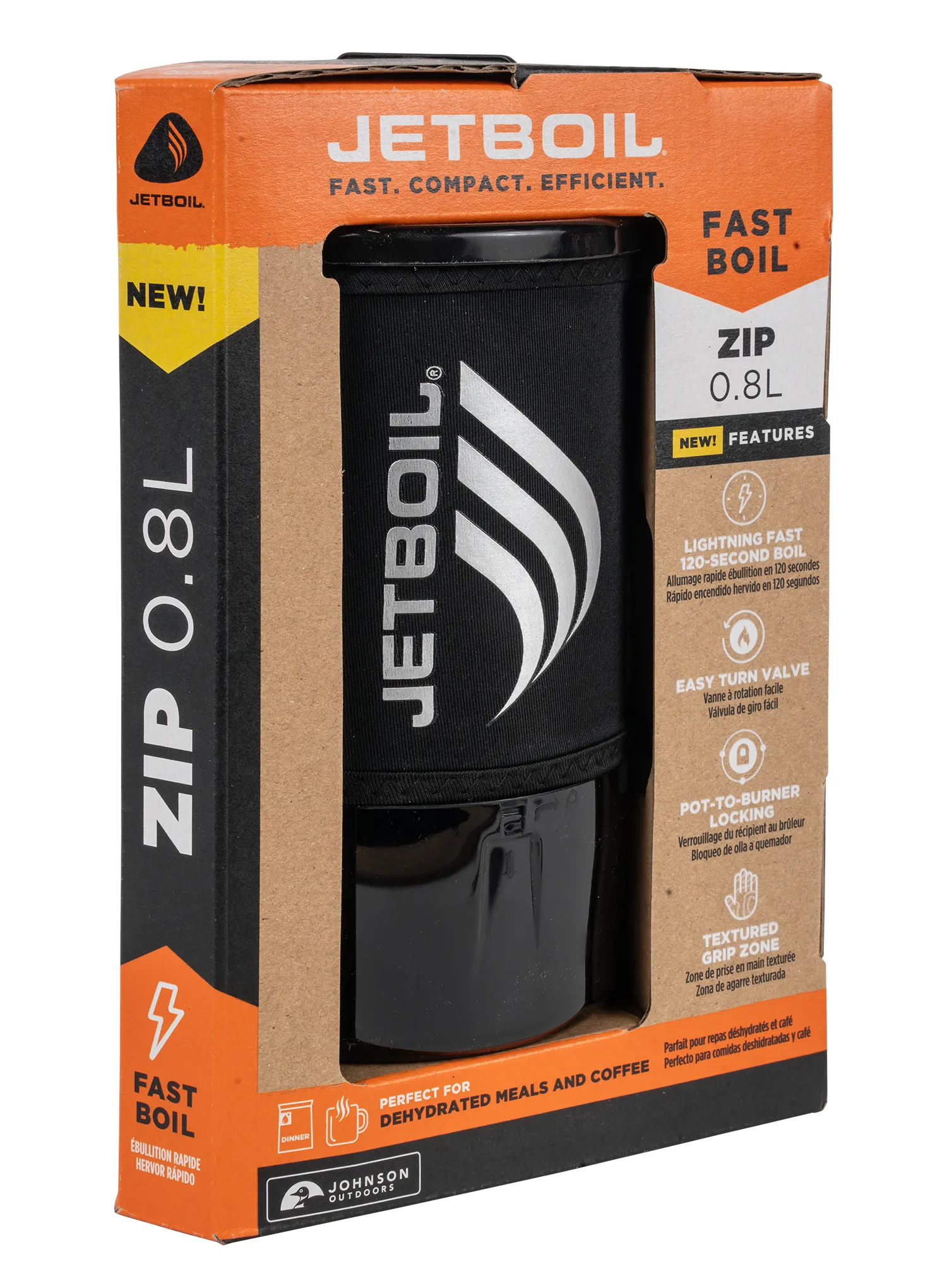 Kochset Jetboil Zip 2.0 Cooking System - carbon