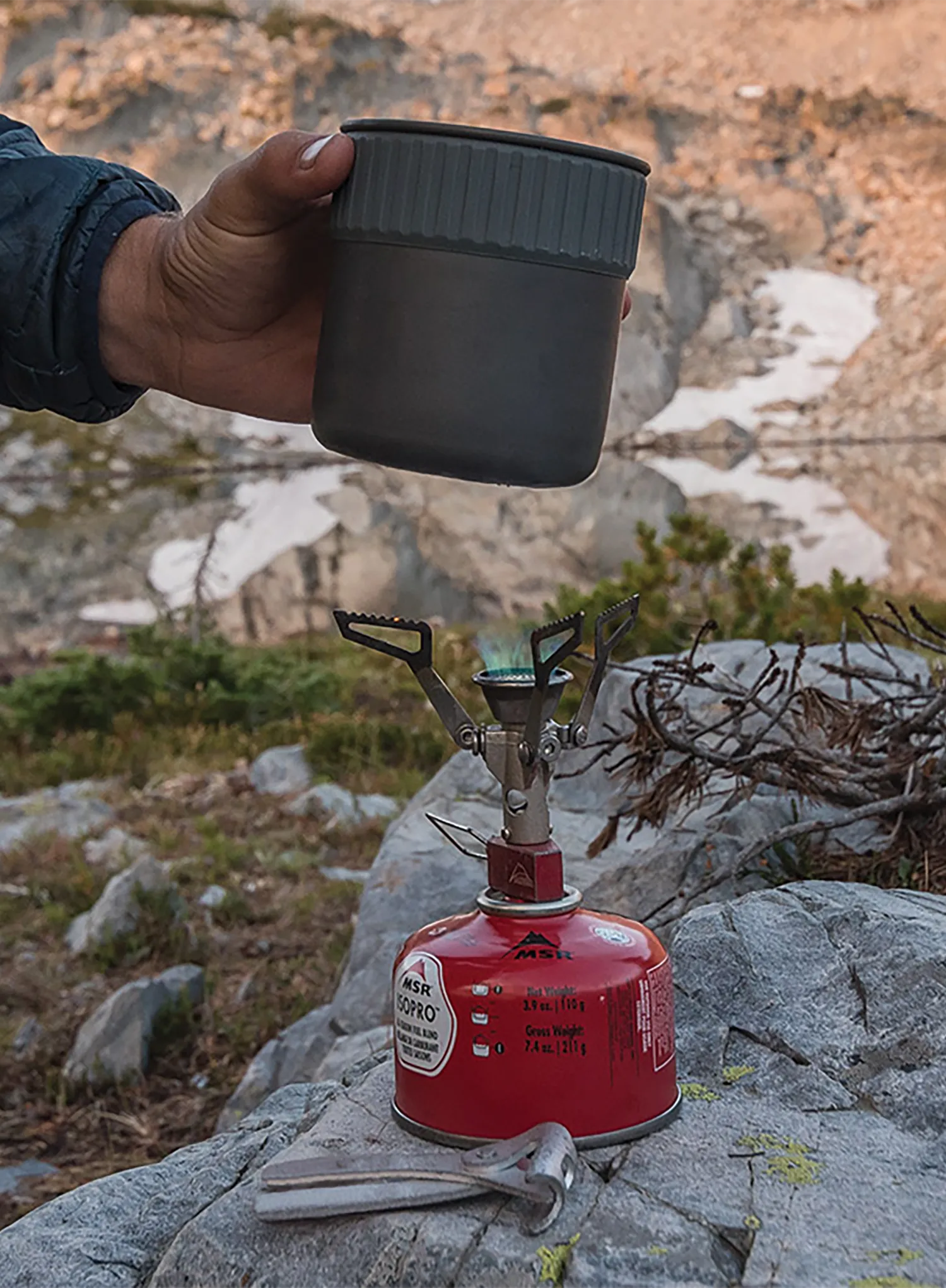 Kochset MSR PocketRocket 2 Mini Stove Kit