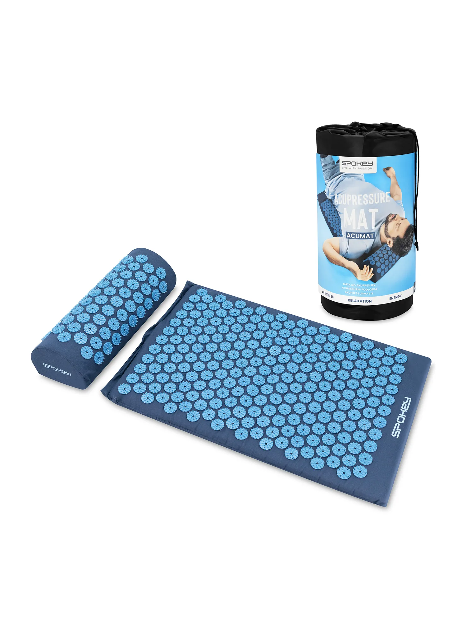Massageset Spokey Akumat - blue