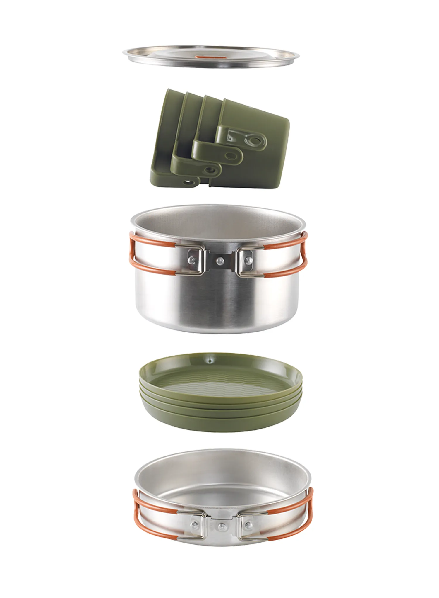 Küchenset Easy Camp Moss 4 Cook Set