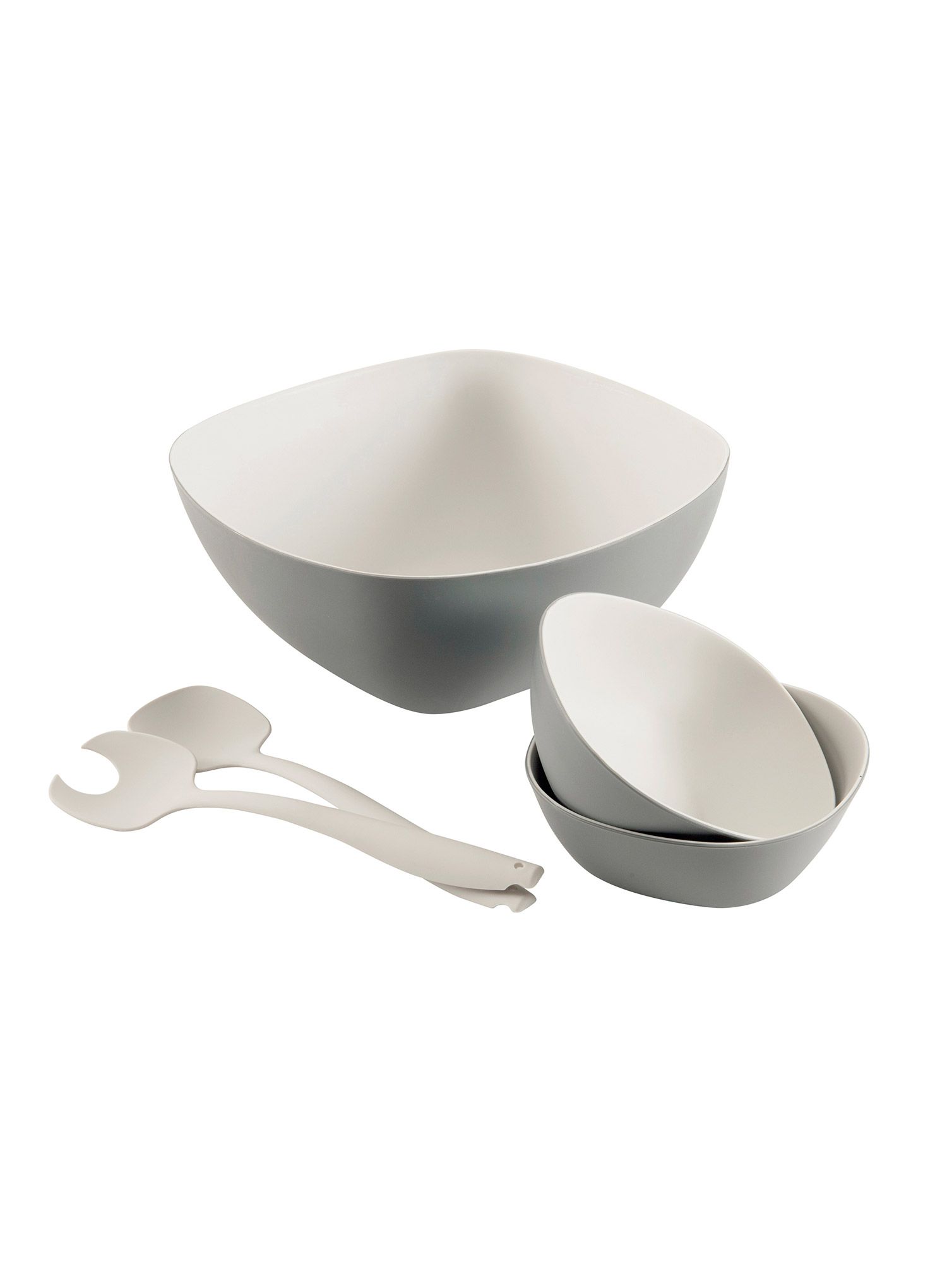 Schüsselset Outwell Gala Salad Set - grey/sand