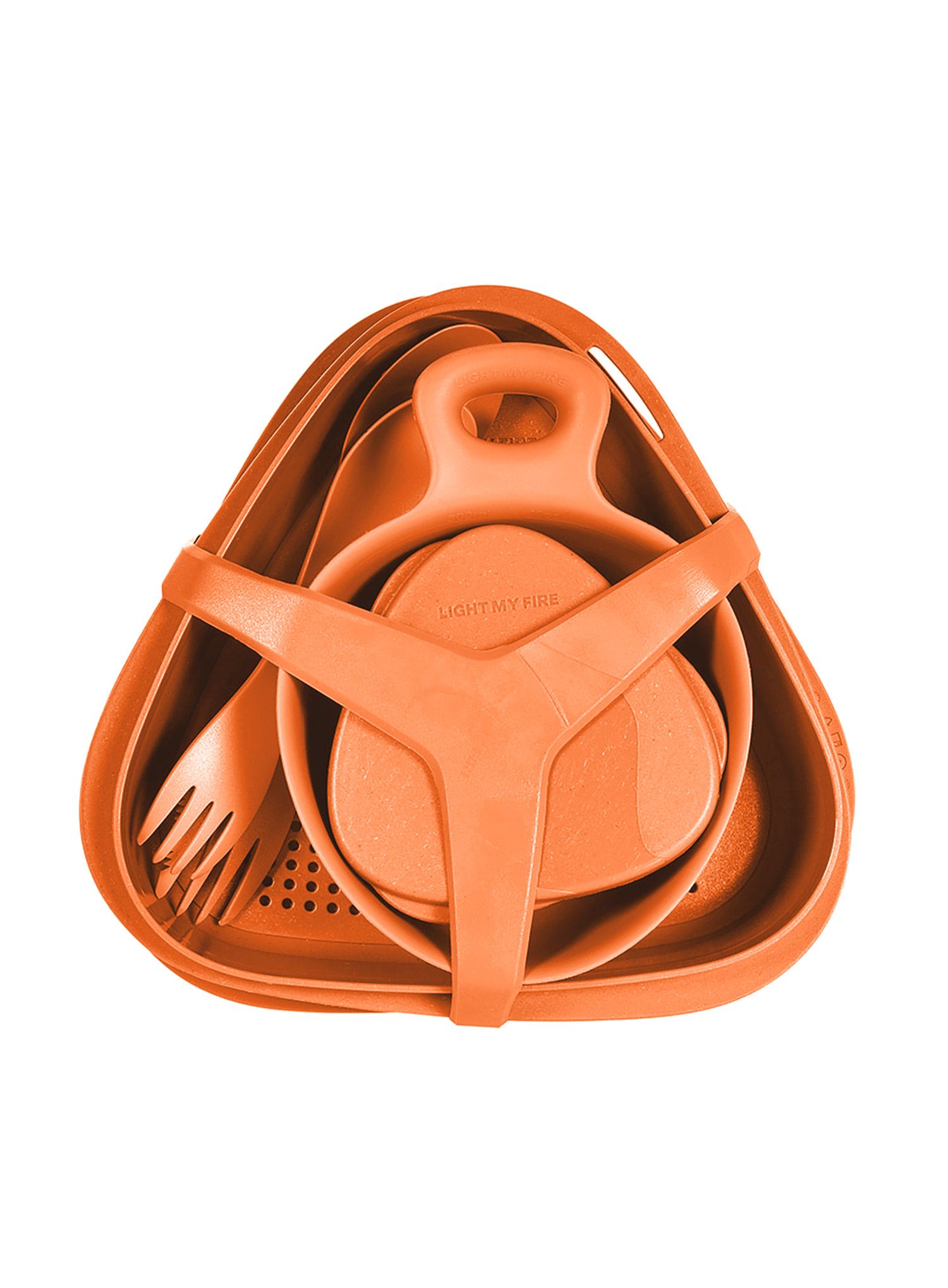 Geschirrset Light My Fire Meal Kit Bio - rusty orange