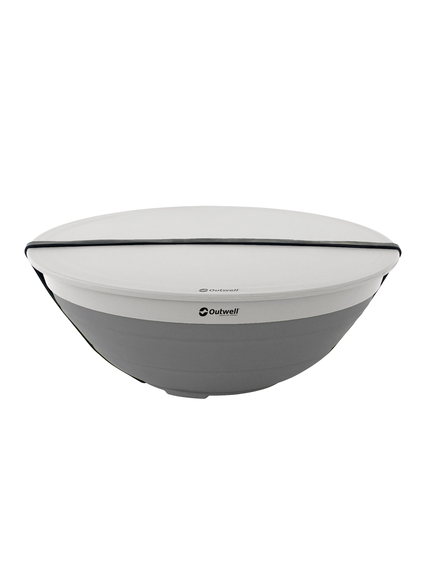 Geschirrset Outwell Collaps Bowl & Colander Set - grey mist