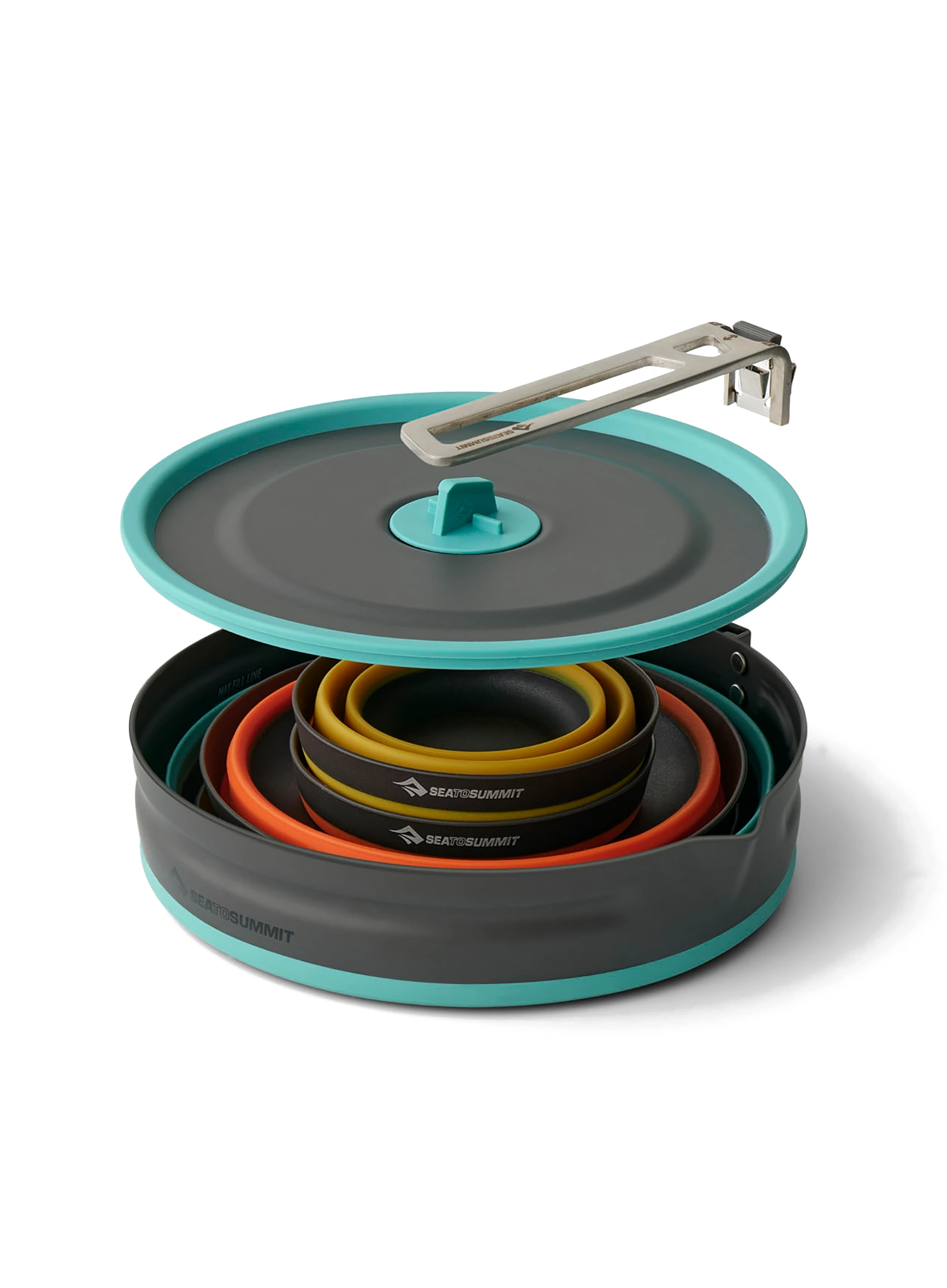 Geschirrset Sea to Summit Frontier UL Collapsible One Pot Cook Set