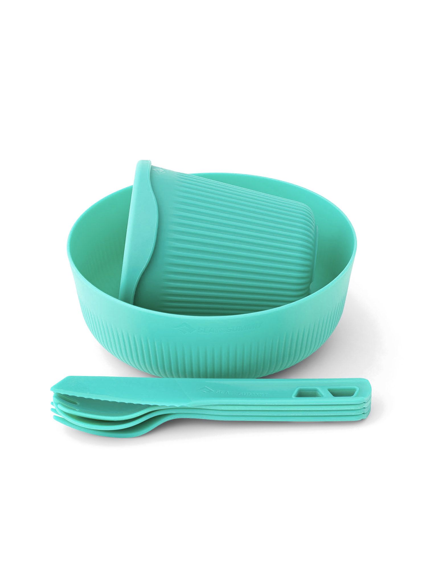 Geschirrset Sea to Summit Passage Dinnerware Set 6P - blue