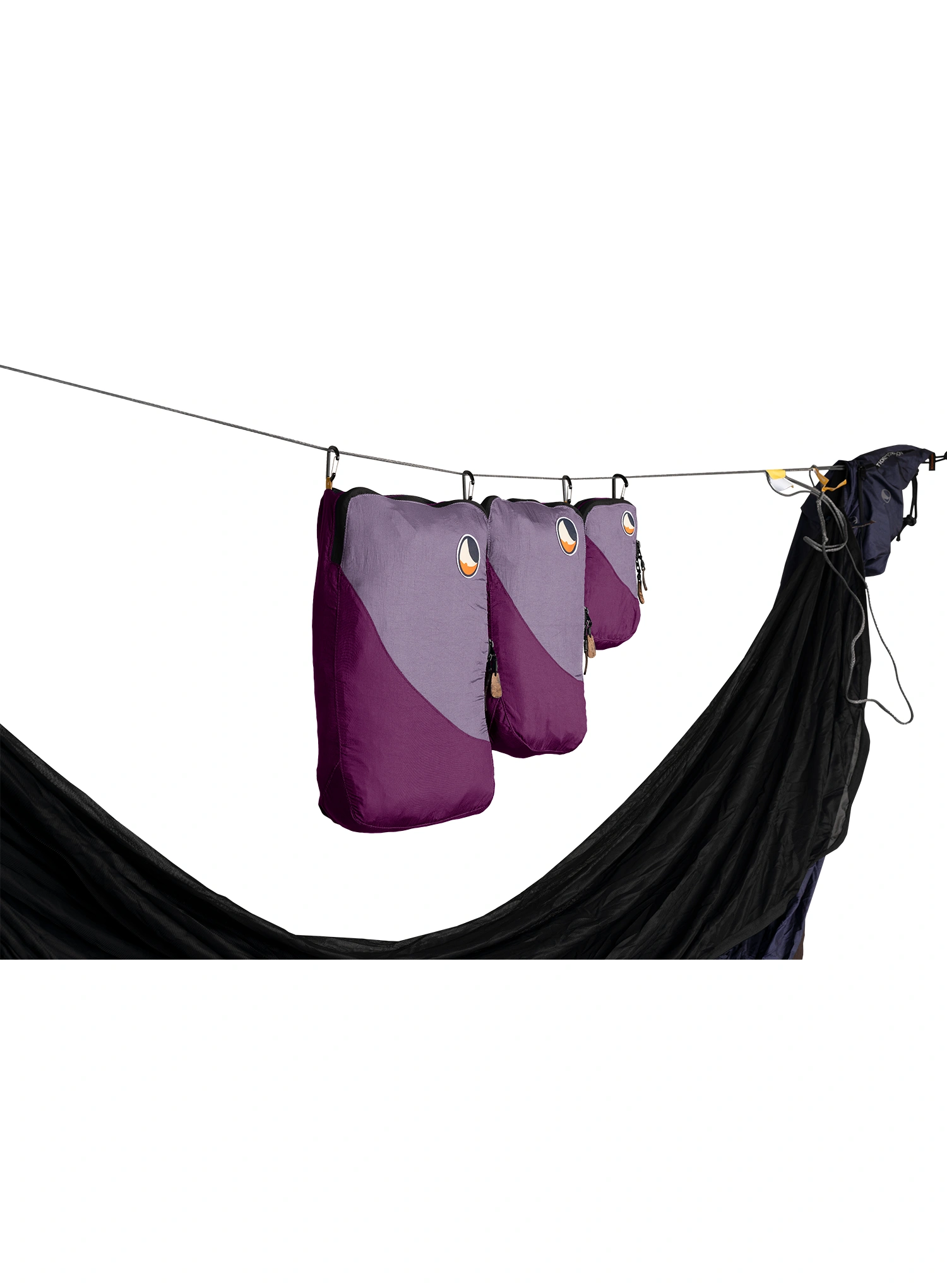 Organizer-Set Ticket To The Moon Travel Cube Set - plum/lavender