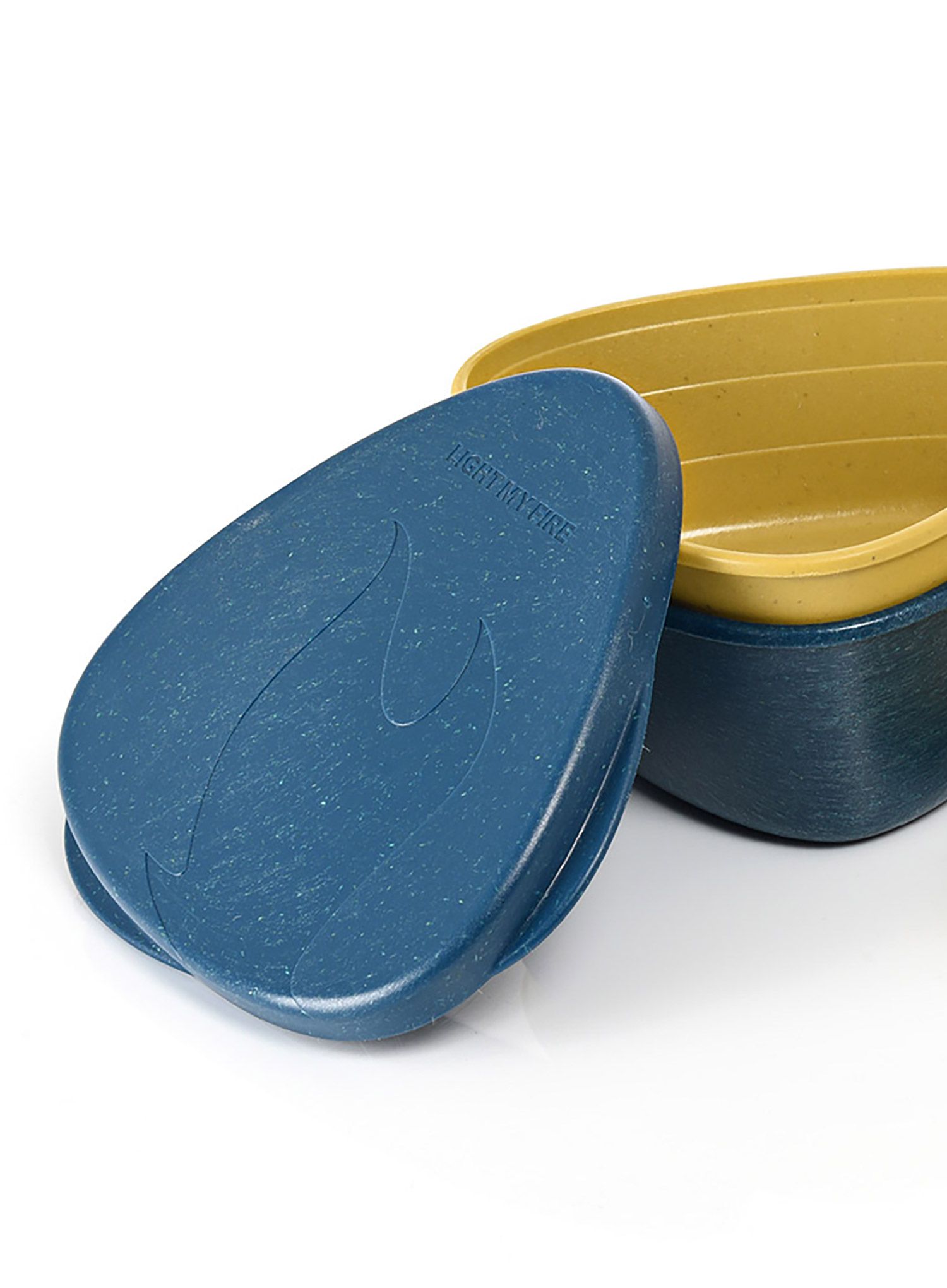Behälterset Light My Fire SnapBox O BIO 2-pack - yellow/blue