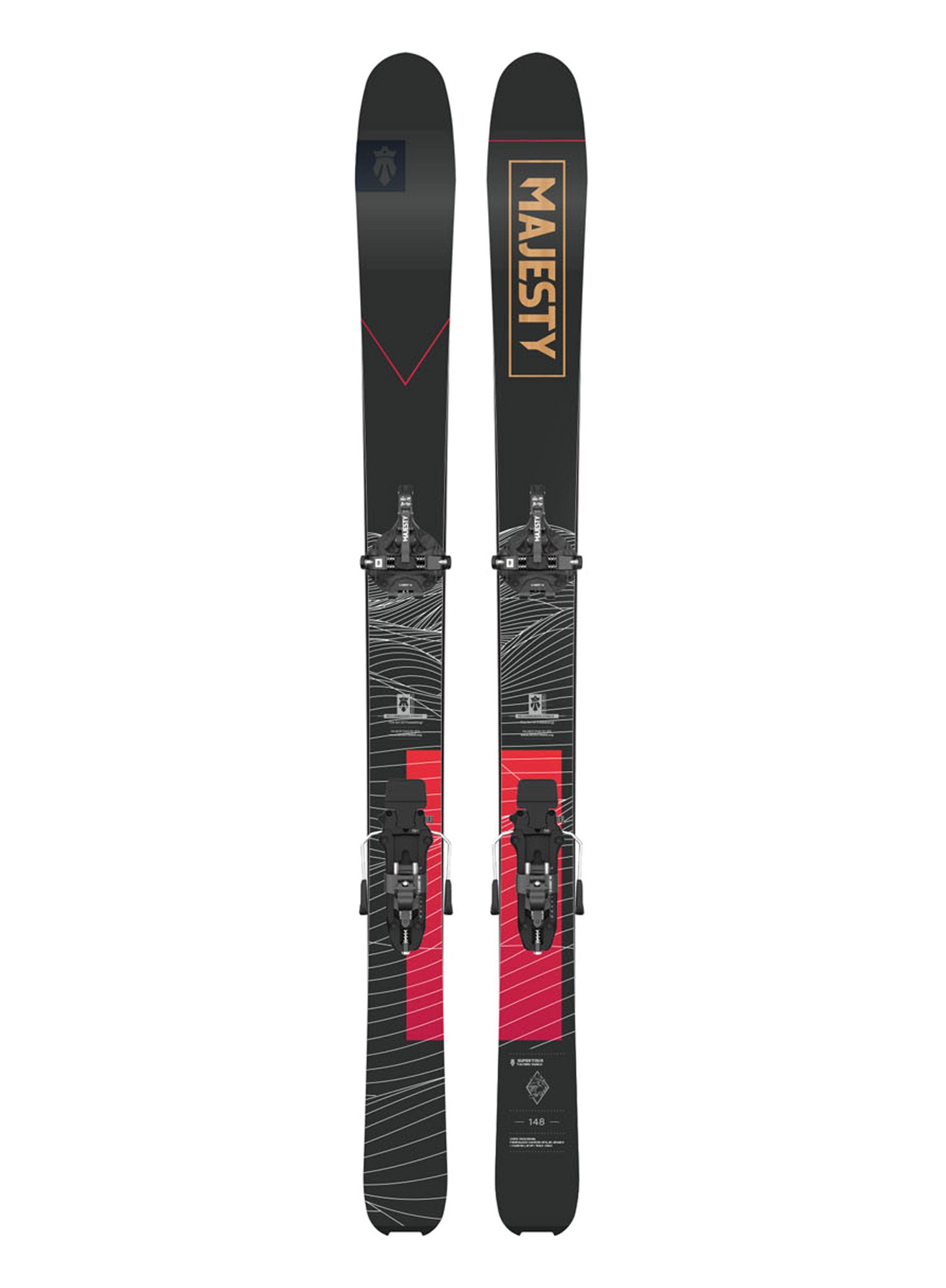 Tourenski-Set Majesty Supertour + C-Crest 10 148cm