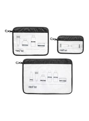 Beutelset Tatonka Zip Flight Bag Set - black