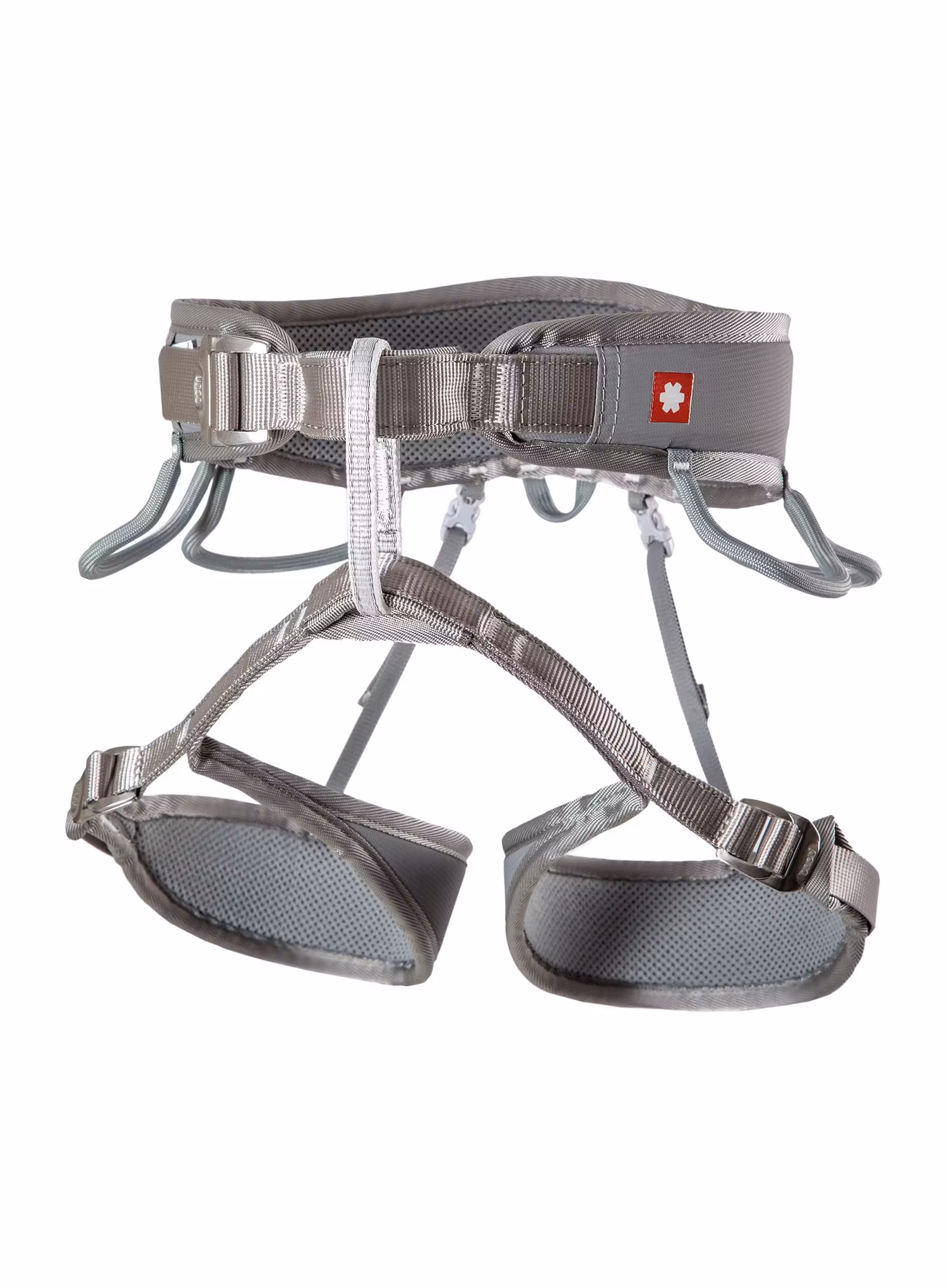 Klettersteigset Ocun Via Ferrata Twist+Chest Shard Set - grey silver/green