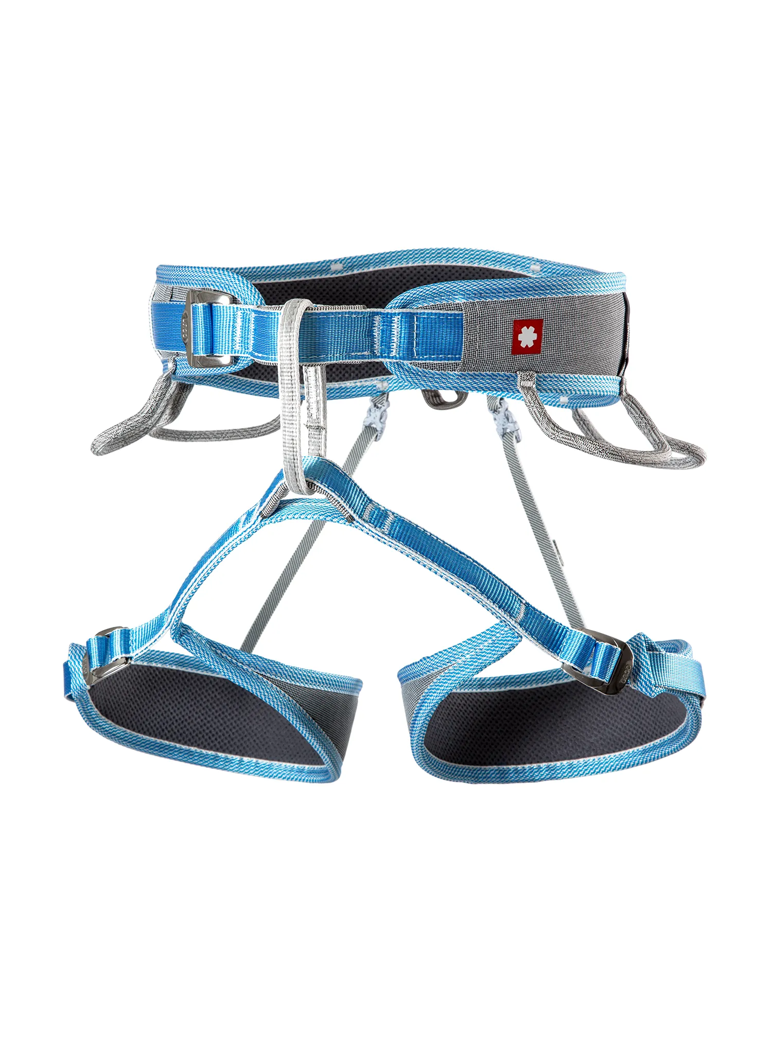 Klettersteigset Ocun Via Ferrata Twist Tech Eco Captur Lite Swivel Set - grey/blue