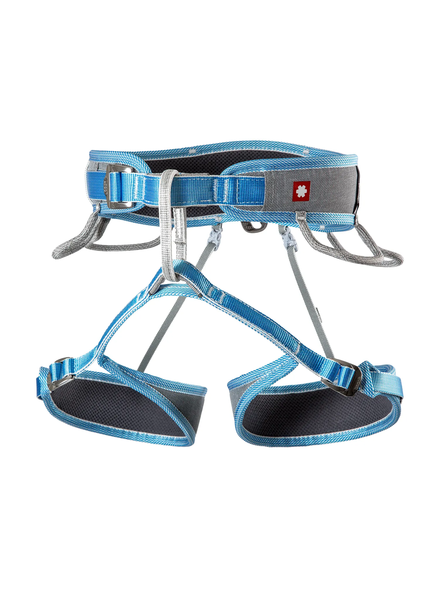 Klettersteigset Ocun Via Ferrata Twist Tech Eco Captur Lite Swivel Shard Set - grey/blue