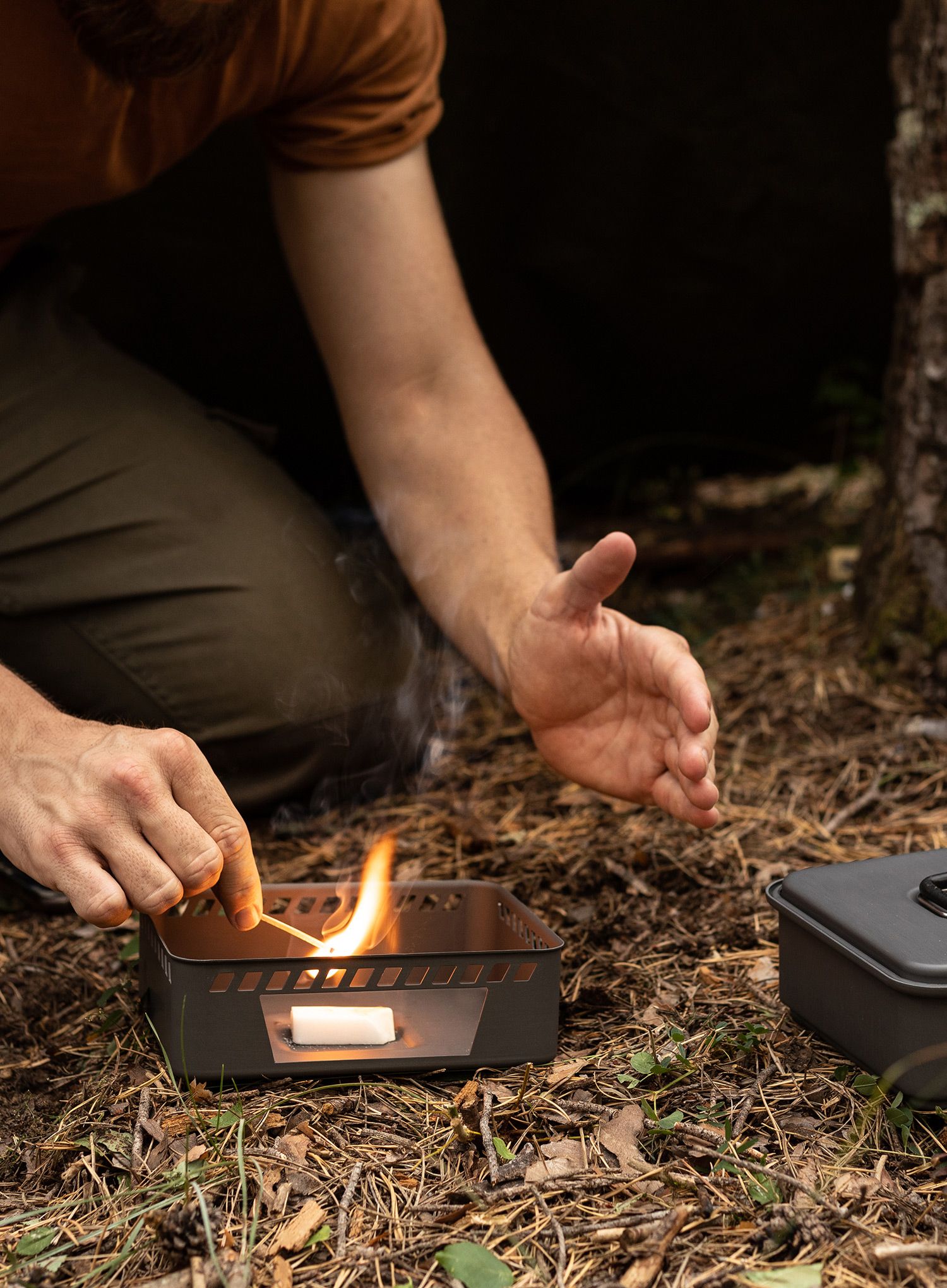 Set Esbit Solid Fuel Cookset 1100ml